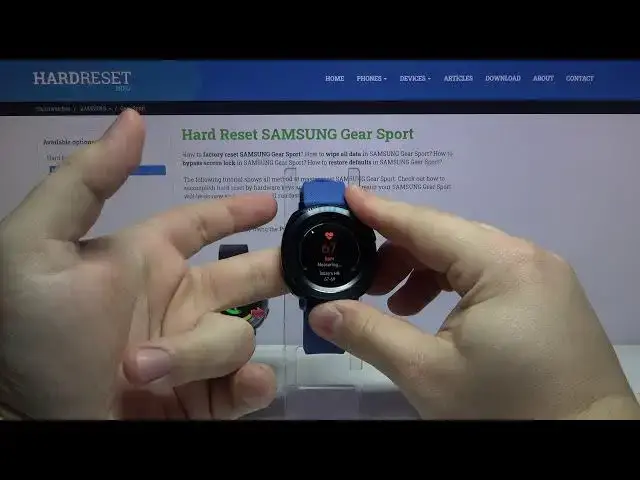 Video thumbnail for How to Measure Heart Rate in SAMSUNG Gear Sport – Health App