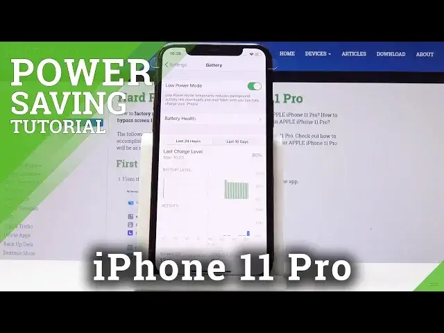 'Video thumbnail for Low Power Mode in iPhone 11 Pro - Extend Battery Life'