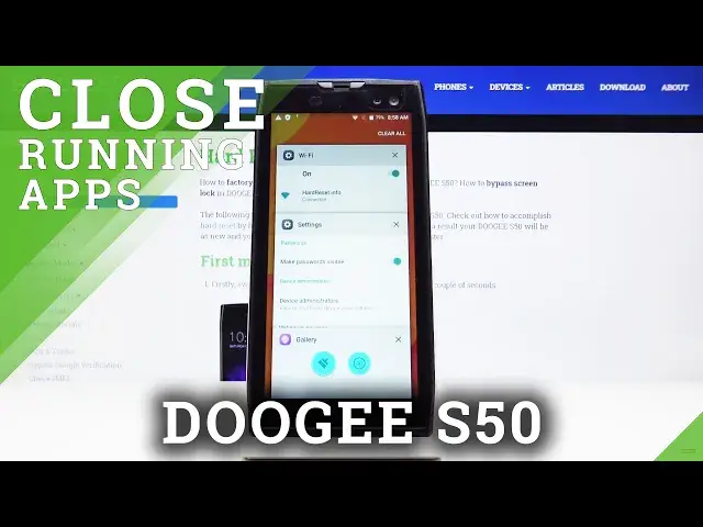 'Video thumbnail for How to Turn Off Running Apps in DOOGEE S50 – Close Unused Apps'