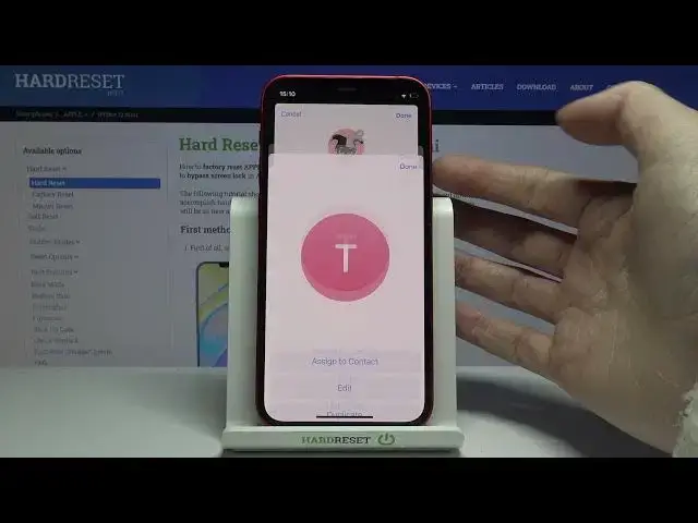 Video thumbnail for How to Add Photo to Contact on iPhone 12 mini – Customize Contact Profile