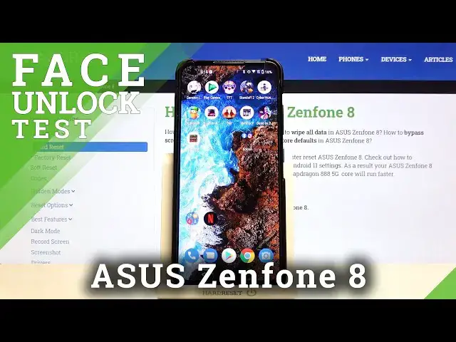 Video thumbnail for ASUS Zenfone 8 Face Unlock Test