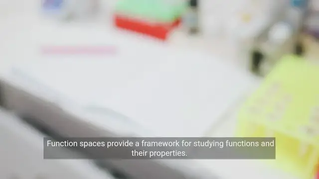 Video thumbnail for Understanding Function Spaces and Linear Operators
