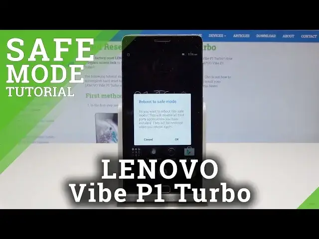 Video thumbnail for How to Activate Safe Mode in LENOVO Vibe P1 Turbo - Deactivate Apps in Android