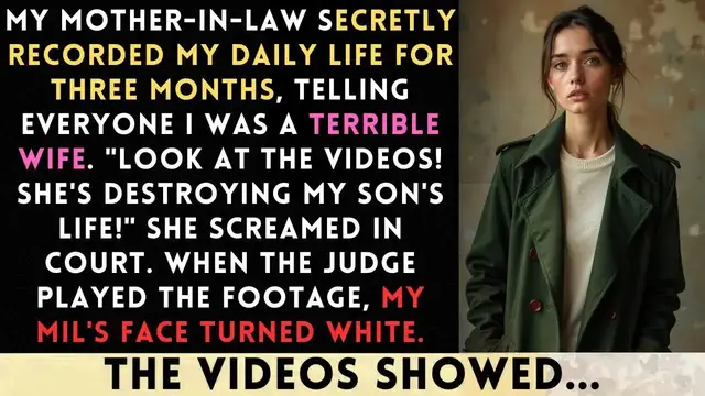 'Video thumbnail for My MIL Secretly Recorded Me To Prove I Was A Bad Wife. When The Videos Were Played In Court...'