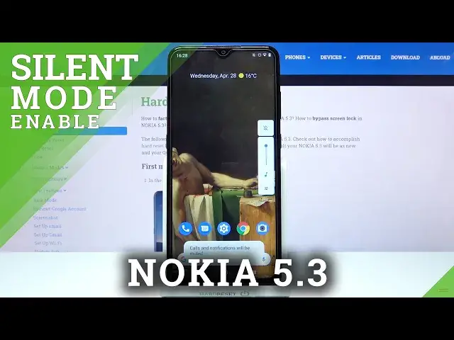 'Video thumbnail for How to Turn On / Off Silent Mode in Nokia 5.3?'