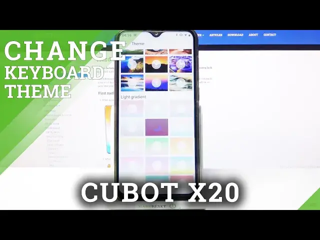 'Video thumbnail for CUBOT X20 - How to Open Keyboard Settings & Change Keyboard Theme'