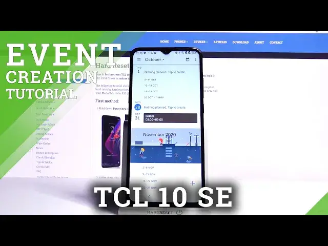 Video thumbnail for Add Reminder to Calendar App - TCL 10 SE and Events Creating