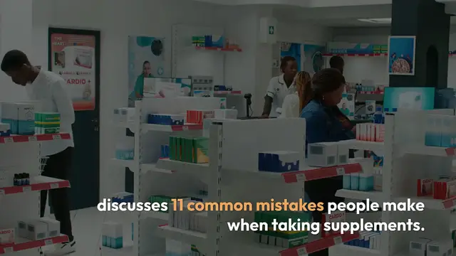 Video thumbnail for Common_Supplement_Mistakes_Explained