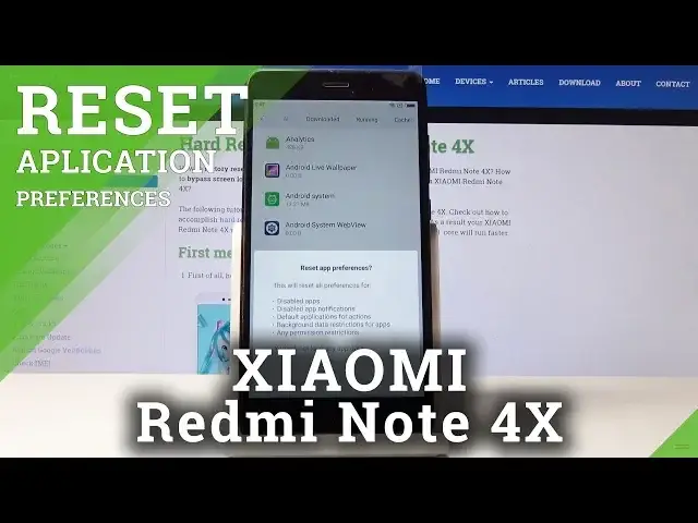Video thumbnail for How to Reset App Preferences in XIAOMI Redmi Note 4X - Restore App Defaults