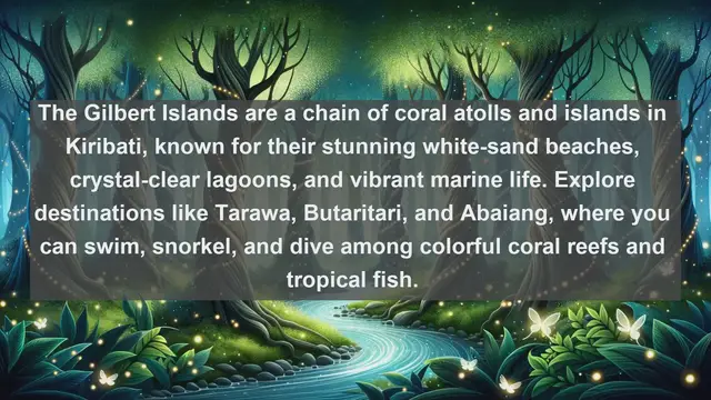 Video thumbnail for Discover Kiribati's Stunning Landscapes: Top 10 Must-See Natural Wonders