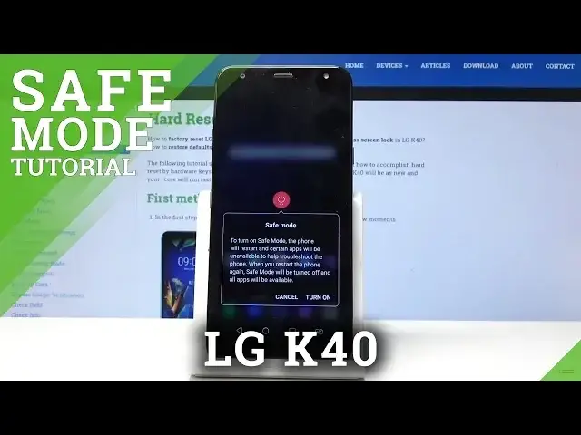 Video thumbnail for SAFE MODE LG K40 - How to Open & Exit Safe Mode