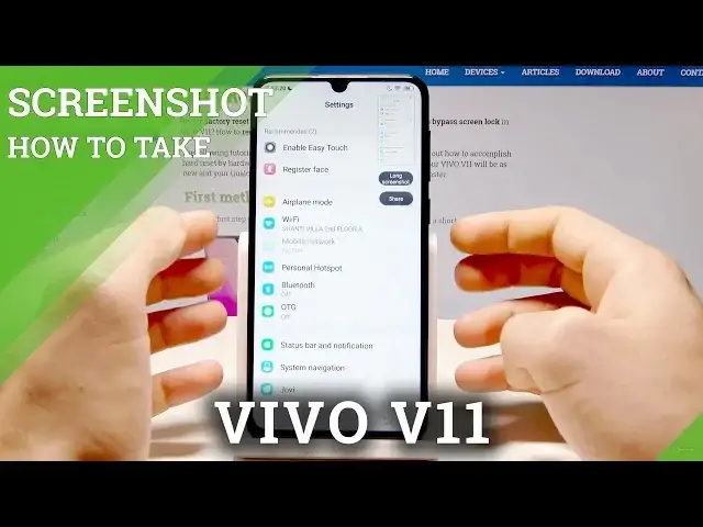Video thumbnail for How to Take Screenshot on VIVO V11 - Capture Screen Tutorial