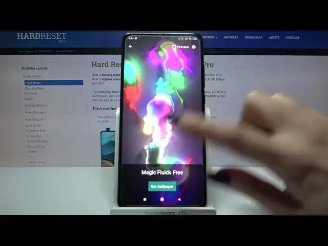 Video thumbnail for Live Wallpaper Magic Fluids – XIAOMI Redmi K30 Pro / Wallpaper App Downloading