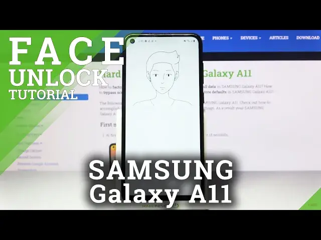 'Video thumbnail for SAMSUNG Galaxy A11 – Set Up & Turn On Face Unlock Option'