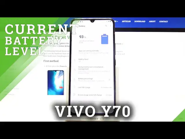 'Video thumbnail for How to Show Battery Percentage in VIVO Y70 – Show Battery Status'