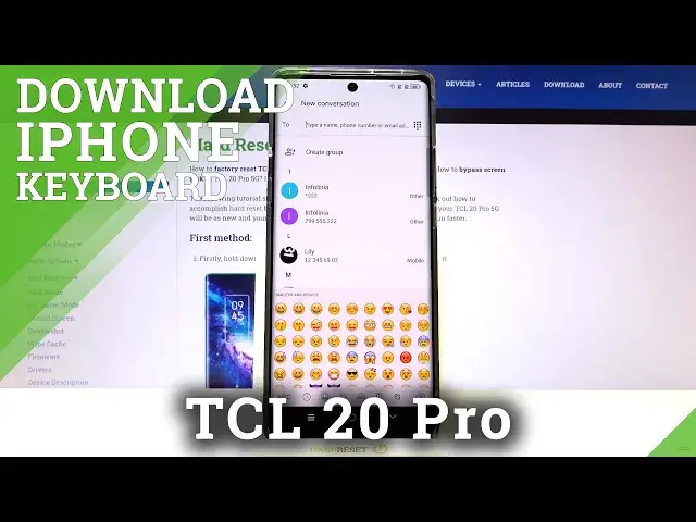Video thumbnail for How to Install iPhone Keyboard on TCL 20 Pro 5G – Green Apple Keyboard