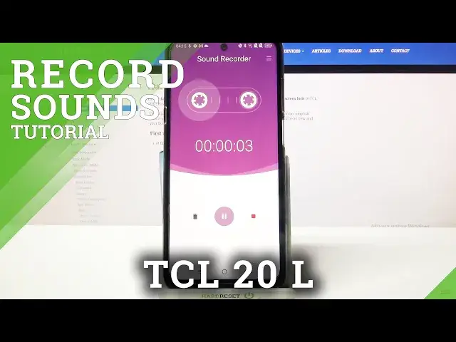 Video thumbnail for How to Use TCL 20 L as Voice Recorder - Record Sounds
