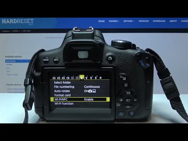 'Video thumbnail for How to Enable NFC on Canon EOS 750D - Use NFC to Pair your Smartphone with Canon Rebel T6i DSLR'