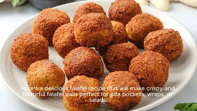 Video thumbnail for Falafel recipe