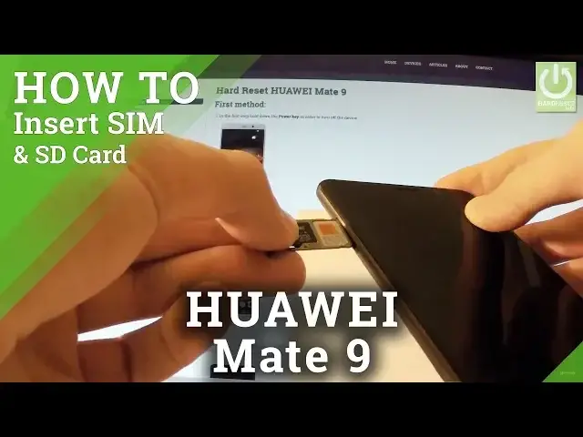'Video thumbnail for How to Insert SIM & SD in HUAWEI Mate 9 - Set Up Nano SIM & Micro SD'