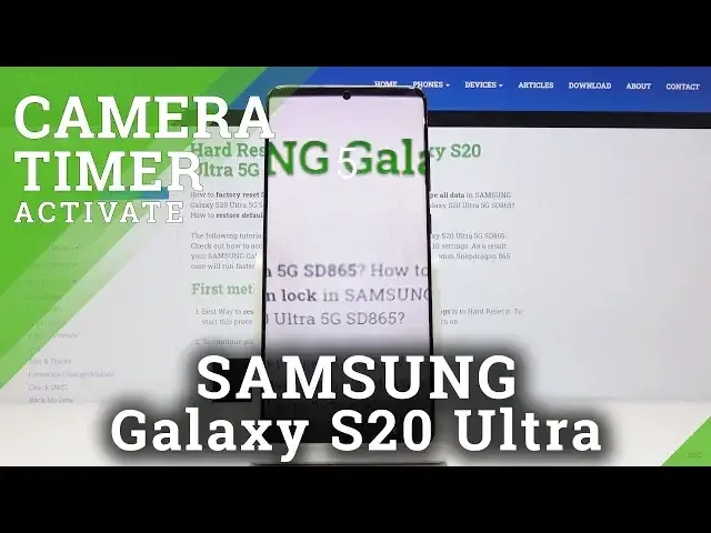 'Video thumbnail for How to Set Camera Timer in SAMSUNG Galaxy S20 Ultra – Activate Countdown'