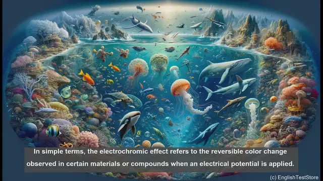 Video thumbnail for Electrochromic effect in biology - meaning, definition and examples