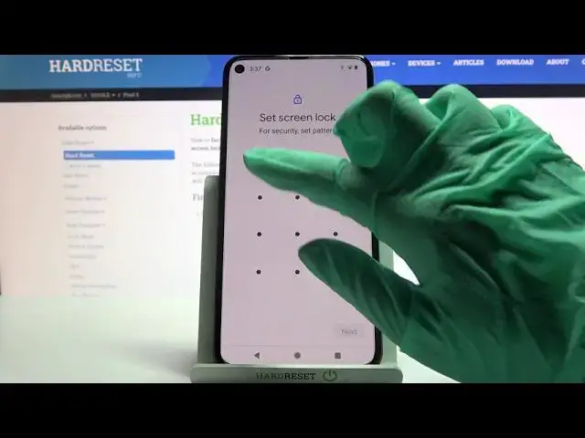 Video thumbnail for How to Set Up Screen Lock in Google Pixel 5 - Add Locking Method