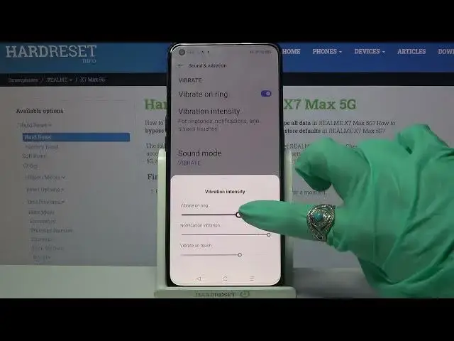 'Video thumbnail for REALME X7 Max and Vibration Mode – Change / Manage Vibration Settings'