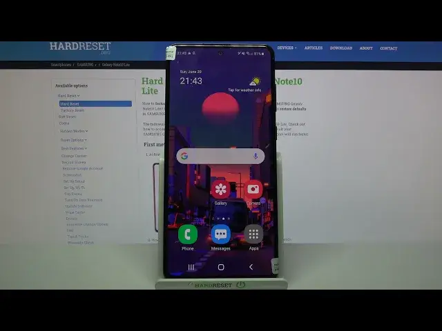 'Video thumbnail for How to Enable Easy Mode in SAMSUNG Galaxy Note 10 Lite – Simple Mode Activation'