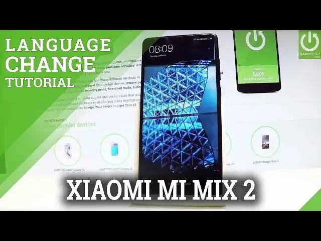 'Video thumbnail for XIAOMI Mi Mix 2 Change Language / Language Settings'