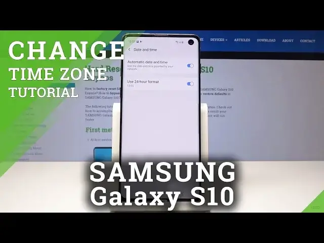 'Video thumbnail for How to Change Date & Time in SAMSUNG Galaxy S10 – Set Up Date and Time'
