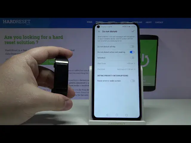 'Video thumbnail for How to Use Do Not Disturb Mode in Huawei Band 4 Pro - Mute All Alerts'