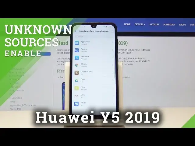 Video thumbnail for How to Enable Unknow Sources in HUAWEI Y5 2019 - Download App from Unofficial Sources
