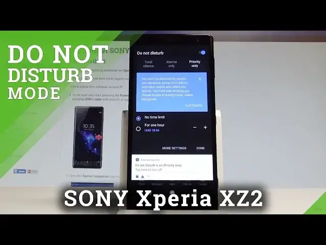 Video thumbnail for How to Use Do Not Disturb in SONY Xperia XZ2 - Turn On / Off DND |HardReset.Info