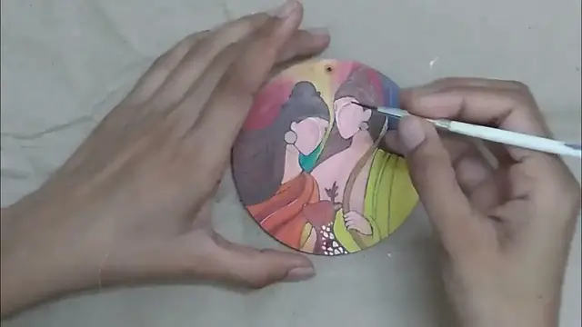 'Video thumbnail for Siyaram Art and Painting | DIY Siyaram Craft | Acrylic Painting and Art'