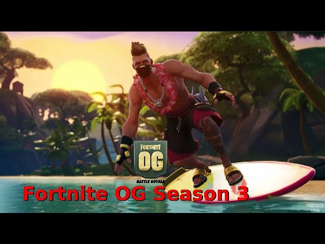 Video thumbnail for Fortnite OG Season 3 is Back