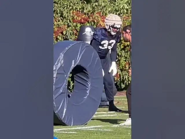 Video thumbnail for Penn State wrap and roll drill 🔵⚪️🏈 #pennstate #football #collegefootball #bigten #sports #shorts