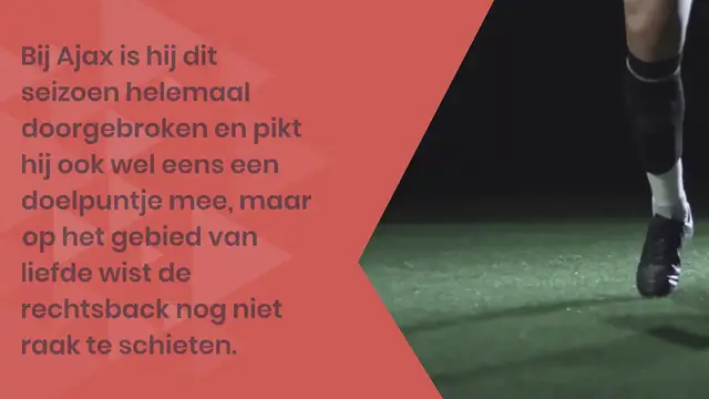 Video thumbnail for Noussair Mazraoui is nog vrijgezel: