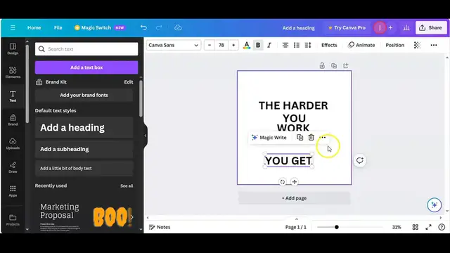 Video thumbnail for Quote Typography Poster Design Tutorial in Canva (1)