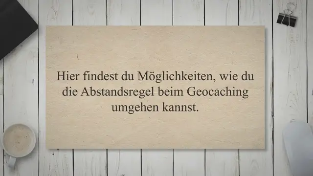 'Video thumbnail for Abstandsregel umgehen – Ein Geocaching Guide für Owner'