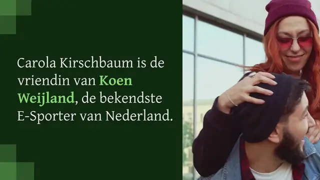 Video thumbnail for Carola Kirschbaum vriendin van Koen Weijland: