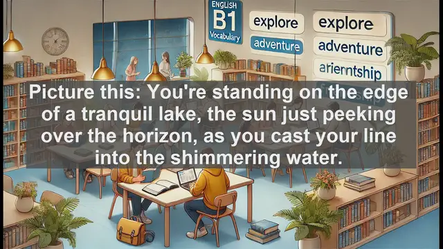 Video thumbnail for 2500 Must Know CEFR B1 Vocabulary - Fishing: From Lakeside Activity to Linguistic Metaphor