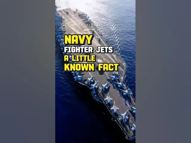 Video thumbnail for Navy Fighter Jets A Little-Known Fact #usnavy