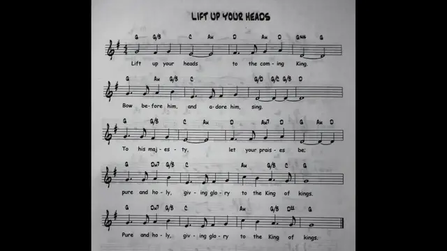 Video thumbnail for Lift Up Your Heads - Catholic Mass Song Sheet Music