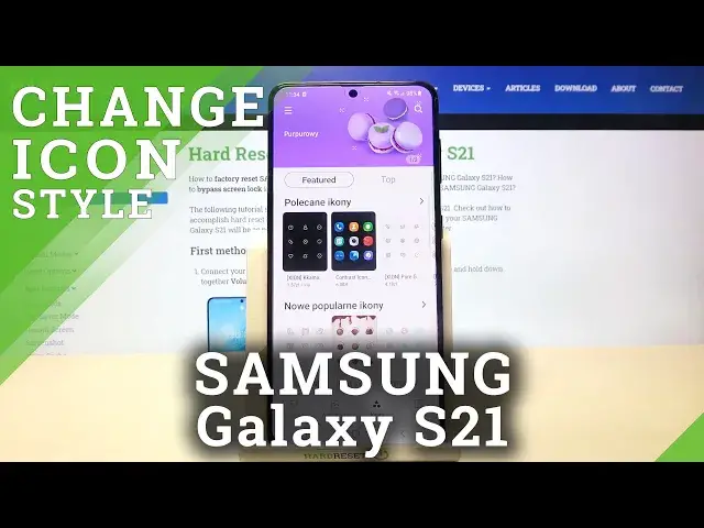 'Video thumbnail for How to Change Icon Style on Samsung Galaxy S21 - Switch Icon images and Style on Samsung Phones'
