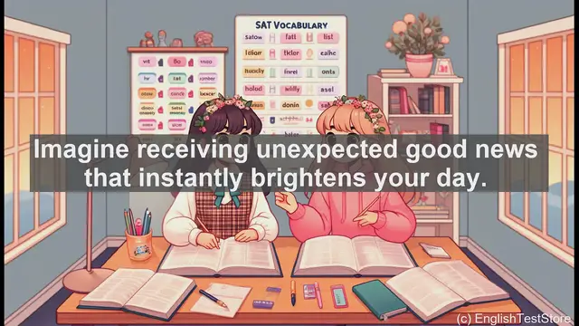 Video thumbnail for 5000 Must Know SAT Vocabulary - Boost Your SAT Score: Understanding the Verb 'Gladden'