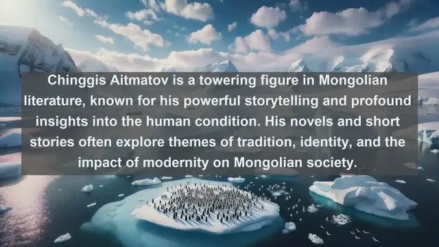 Video thumbnail for Exploring Mongolian Literary Legends: Top 10 Famous Writers in Mongolia