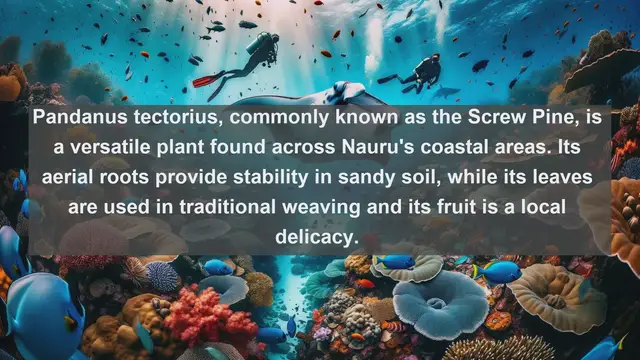 Video thumbnail for Exploring Nauru's Botanical Treasures: Top 10 Native Plants Revealed