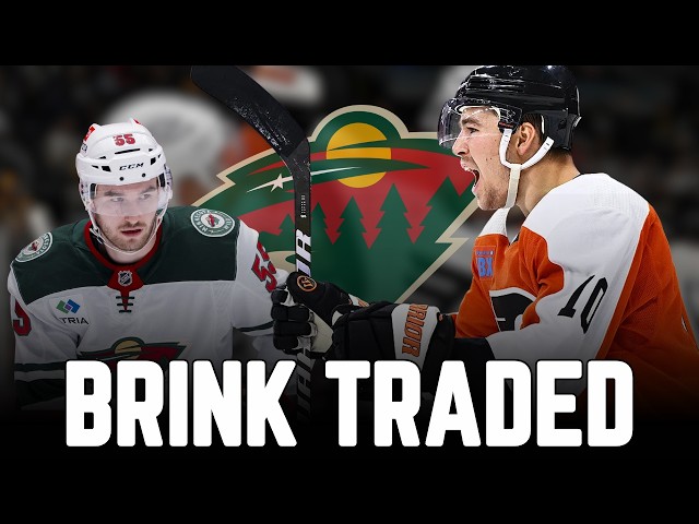 Video thumbnail for Flyers TRADE Bobby Brink to the Wild | Reacting to Flyers' Trade Deadline