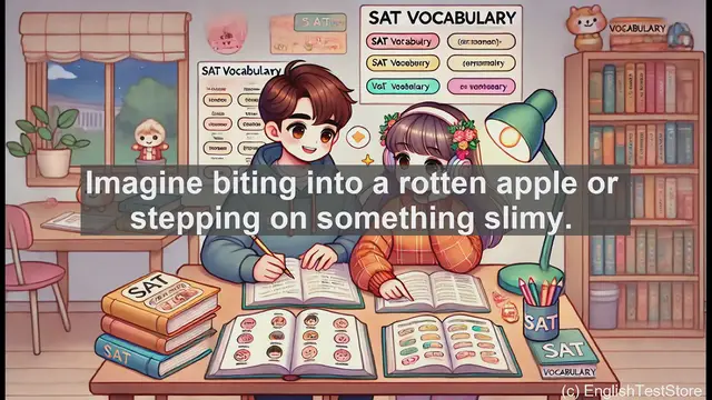 Video thumbnail for 5000 Must Know SAT Vocabulary - SAT Vocabulary: Understanding the Word 'Repulsive'